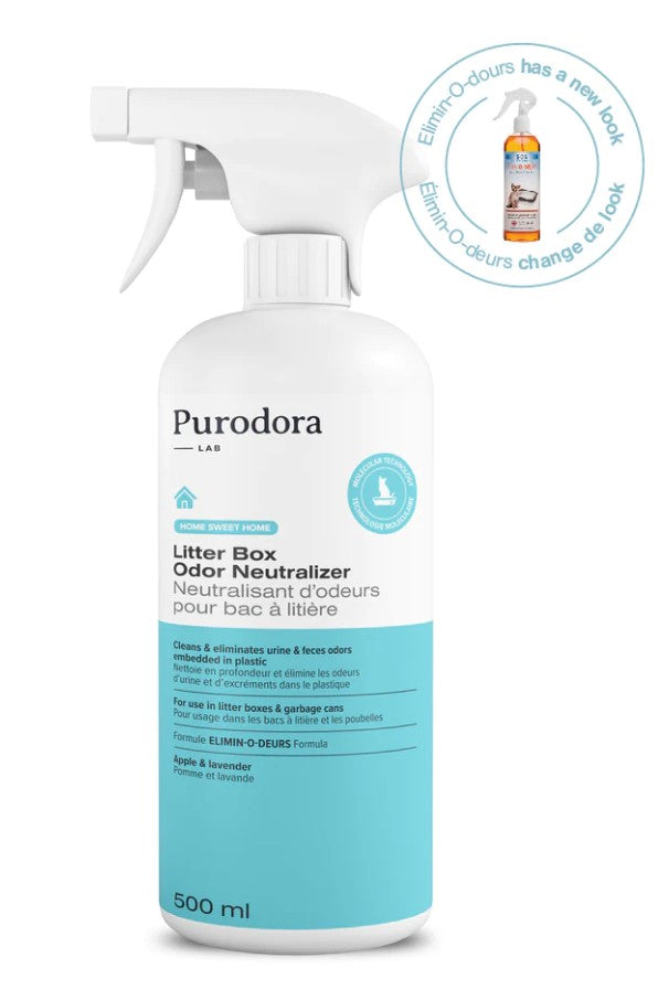 Odor neutralizer for litter box 500 ml - Purodora Lab